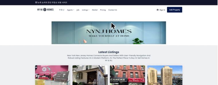 NY NJ Homes real estate listings platform