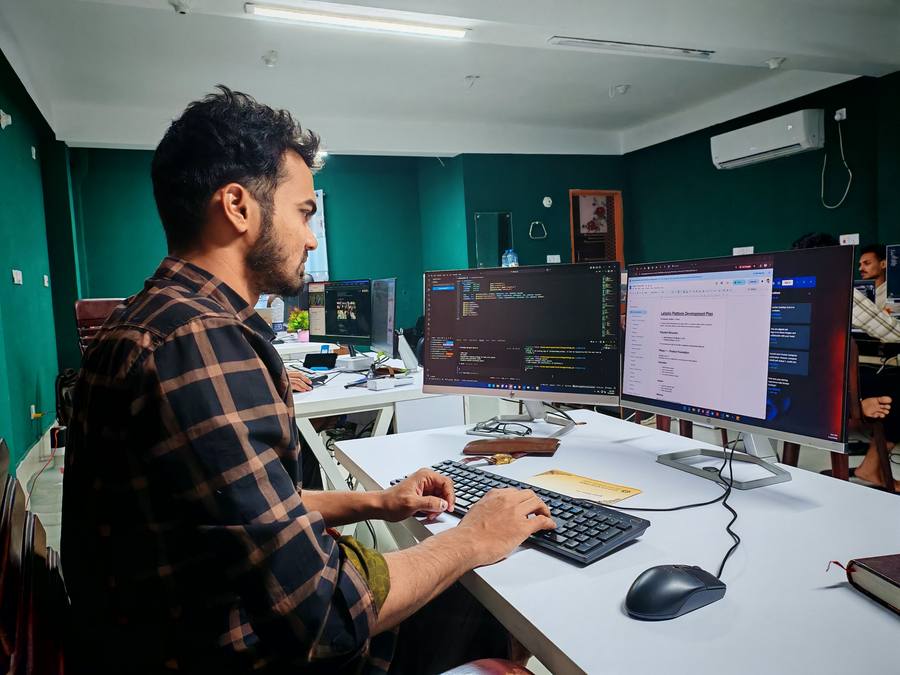 IT support and programming team